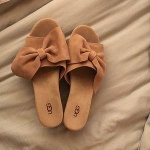 Suede Ugg wedges